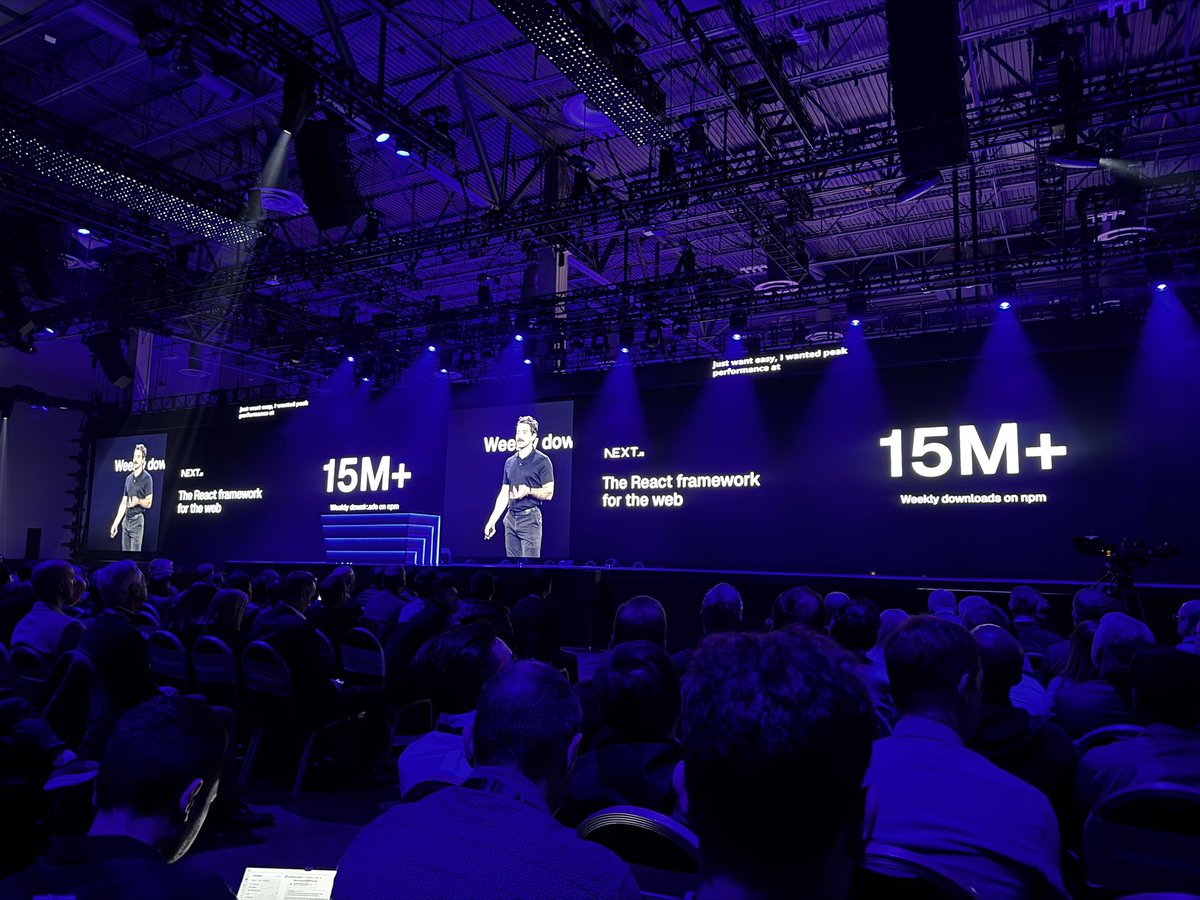 Great talk from <a href="/rauchg/">Guillermo Rauch</a> at re:invent keynote.
Vercel, Self-driving infrastructure on <a href="/awscloud/">Amazon Web Services</a> .