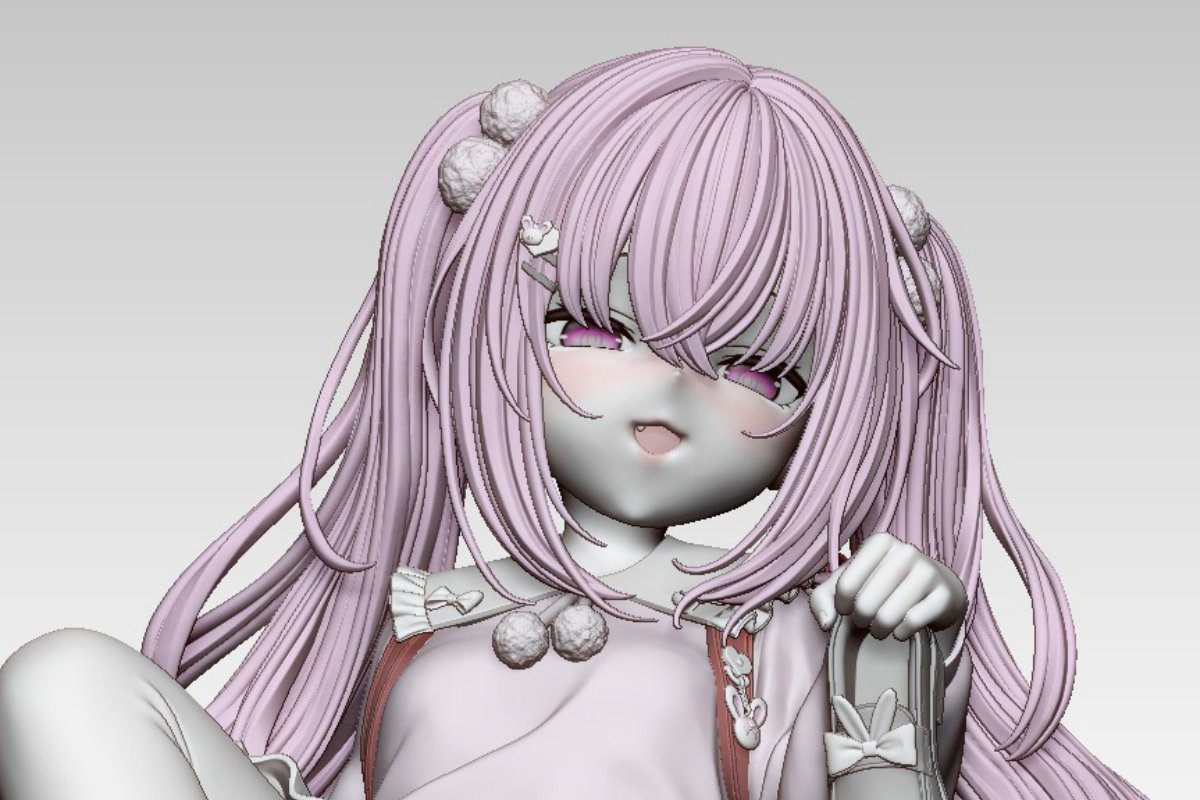 3DCG原型公開✨ MEOWSOJOY、鬼針草氏が描いたオリジナルキャラクター