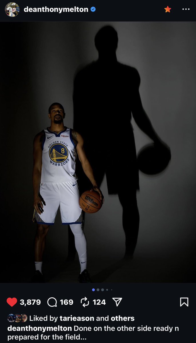 babyfacedubs's tweet image. De’Anthony Melton IG post

“Done on the other side ready n prepared for the field…”