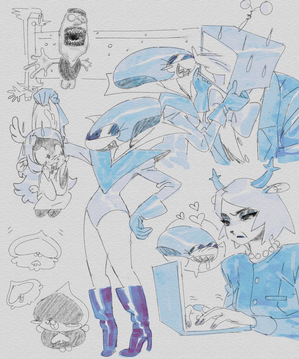 #DELTARUNE  #queentenna #queencarol