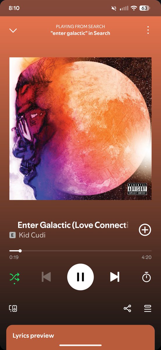 Verse 2 on this forever bop is goated in my world. <a href="/KiDCuDi/">The Chosen One</a> verse one was euphoric and we all know the trip can get rocky at any moment. That second verse guides us to touch base with reality and understanding of our true powers then transitions back to the dream trip purpose. 🍄