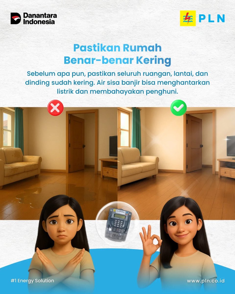 uip3b_sulawesi's tweet photo. Yuk simak tips dari PLN!
#PLNUntukSemua #PLNUntukIndonesia #PrayforAceh #PrayforSumut #PrayforSumbar https://t.co/VNBdB9qPrX
