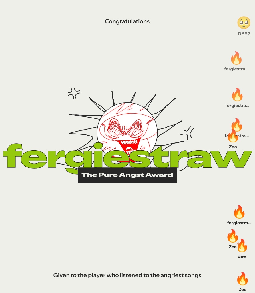 never doing the wrapped party agai