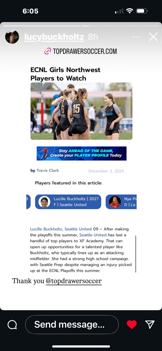 Lucy Buckholtz tweet media
