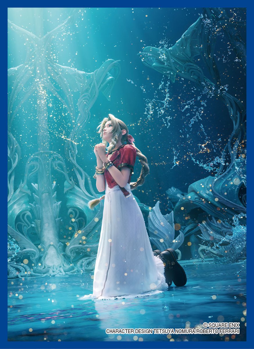 SQEX_MD_GOODS's tweet image. #ファイナルファンタジー　新商品予約受付開始！ 

       ◤ 　ファイナルファンタジー
　　　　カードスリーブシリーズ　◢      　　 

 ファイナルファンタジーより新作のスリーブ６種「FF7R INTERGRADE KEY…