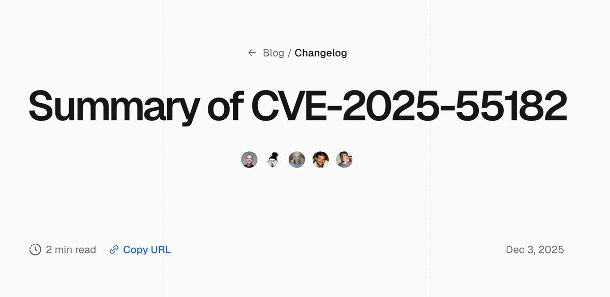 🏁 TypingMind est protégé contre la vulnérabilité CVE-2025-55182
Je n'utilise ni les composants serveur React ni le ro