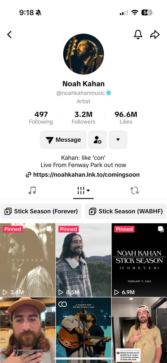 wow i really have seen it all <a href="/NoahKahan/">Noah Kahan</a>