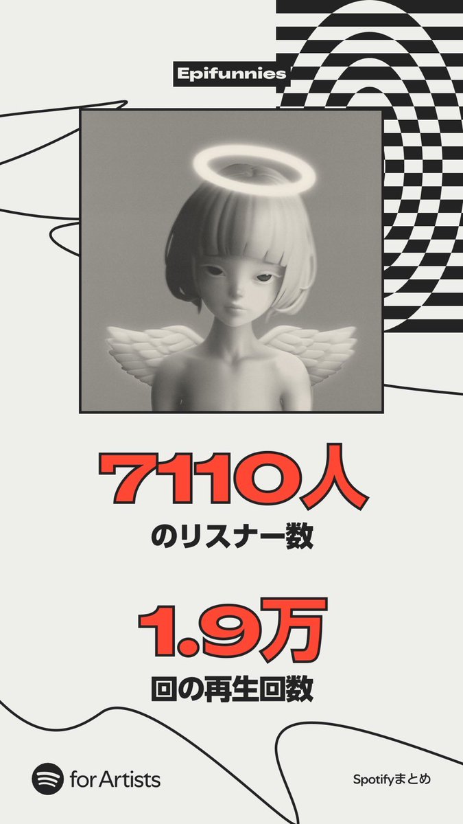１年目に出会って
聴いてくれたみなさんありがとう
来年は100倍が目標

Epifunnies