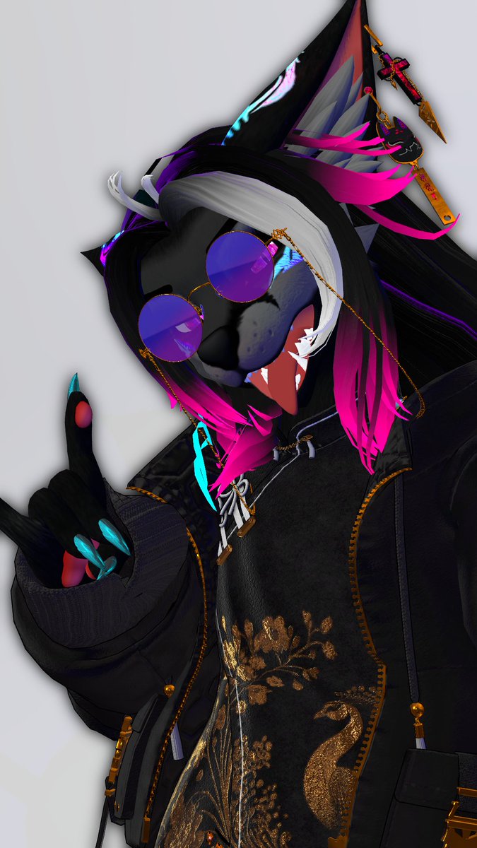 狐フキゲン。@3Dモデル tweet media