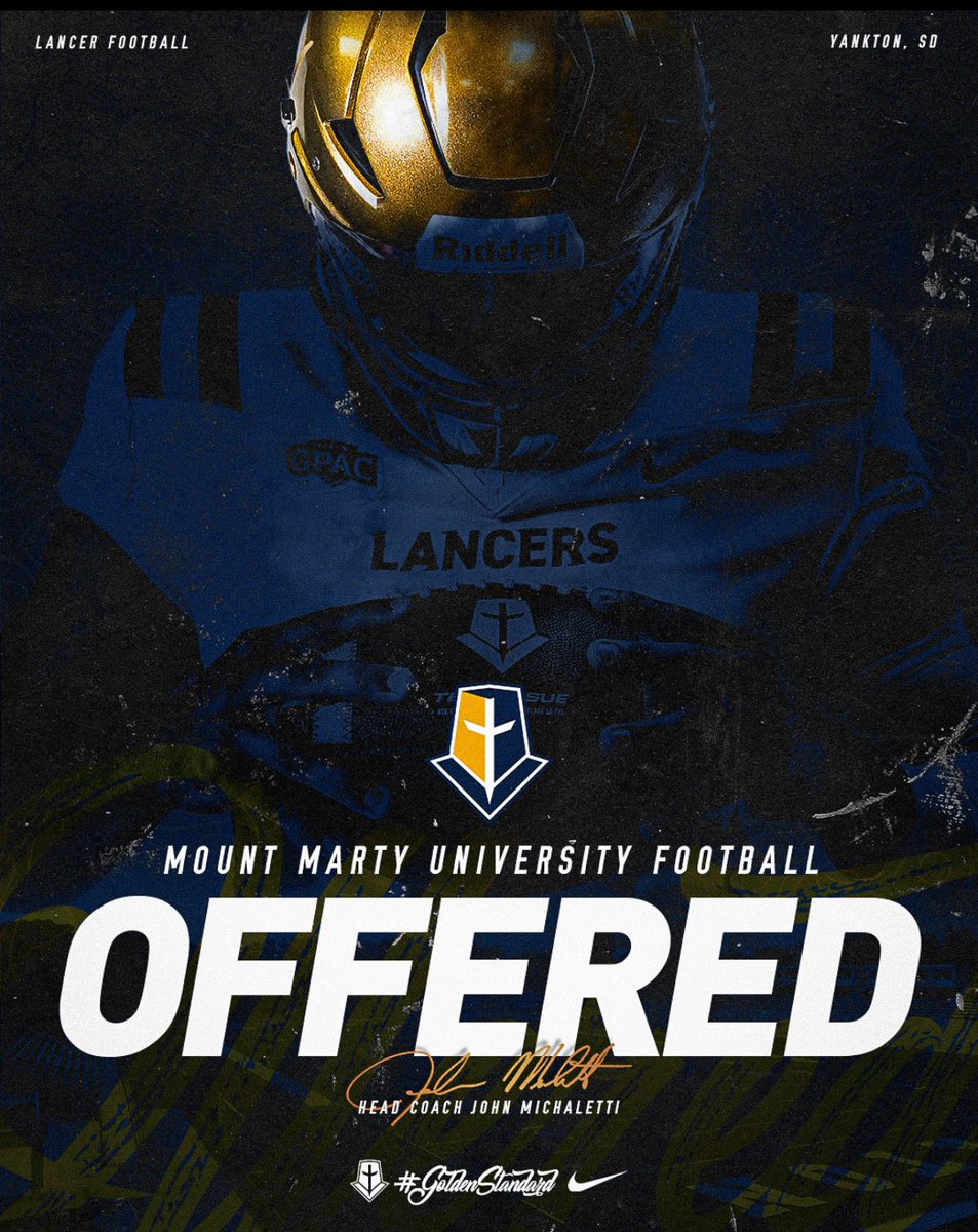 Very grateful for this generous offer from Mount Marty University 

<a href="/prludemann/">Coach Ludemann</a> 
<a href="/Abaskerville_7/">Coach Baskerville</a>