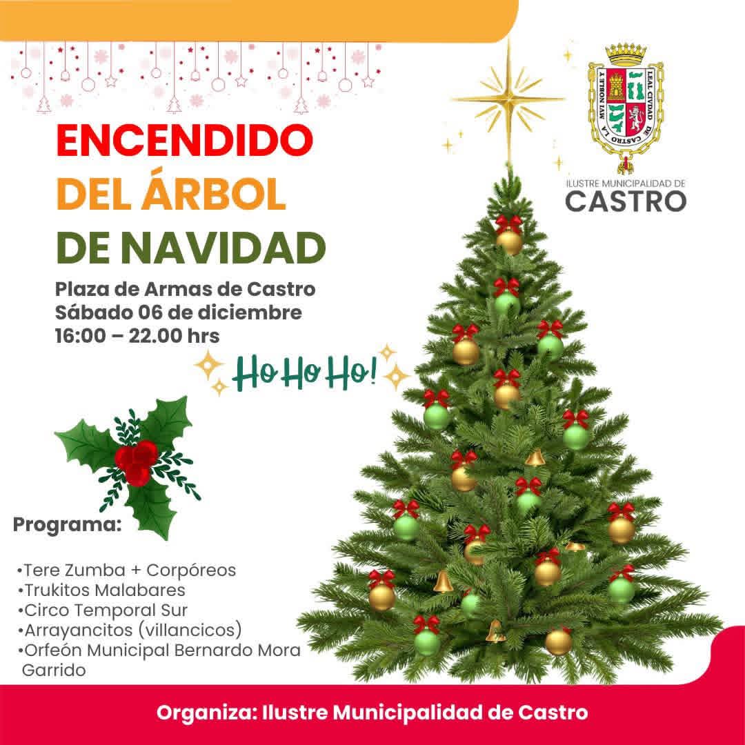 #Castro, Una Invitación para Este Sábado el Encendido #Árbol de #Navidad.

Mas Información Abajo ⬇️:

facebook.com/share/p/1FyGxA….
