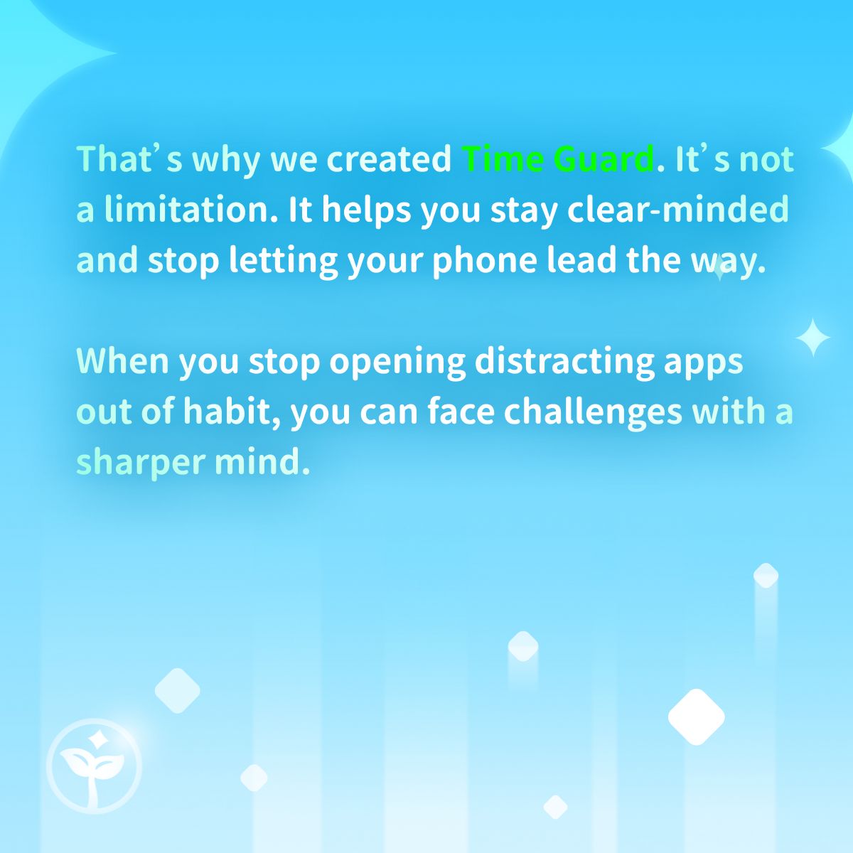 forestapp_cc's tweet image. Yesterday, we shared the direction Forest is moving toward.
Today, we would like to introduce the first step of that journey: Time Guard.

* Make sure to update to 5.1.3 or above to enjoy the new Forest! 
#forestapp #focus #timeguard