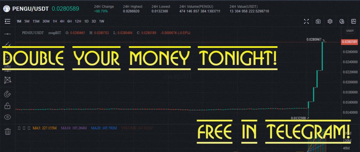 jace_isnt_cool's tweet photo. Wealth begins with belief.

Get up to 300% from one accurate signal.

Get involved! - https://t.co/UOecn1umzS ⏰

$GAS $PEPE $LOOM $KAS $RNDR $TRB $FTM $DOGE $CAKE $YFI $RUNE $OP $APE $TABOO $NEO $vet https://t.co/qfW5bkuWvb