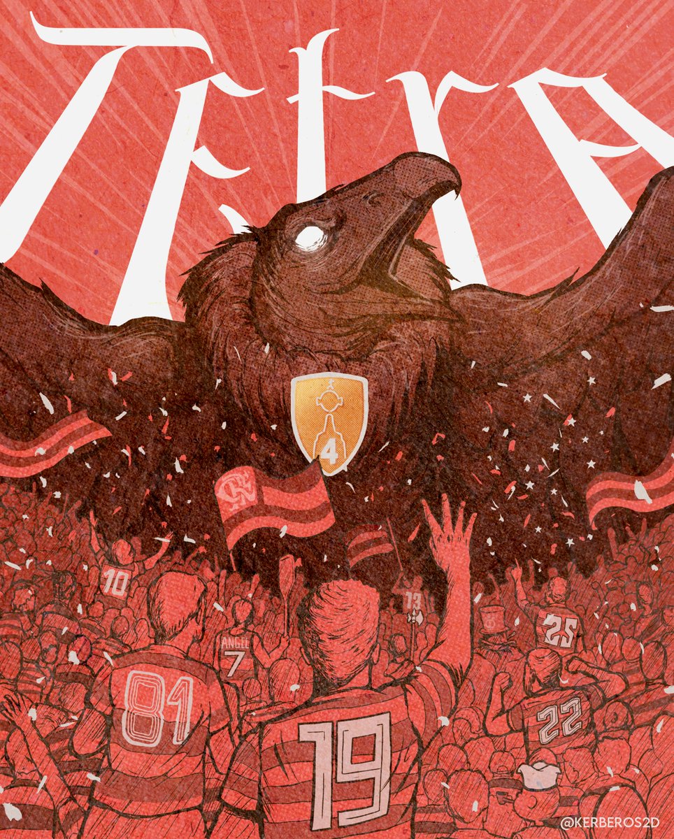 Kerberos2D's tweet image. TETRACAMPEÃO da Libertadores 🏆
ENEACAMPEÃO Brasileiro🏆

tudo em UMA semana

DUAS Tríplices Coroas em uma década 👑👑

respeitem o COLOSSAL
CLUBE DE REGATAS DO FLAMENGO