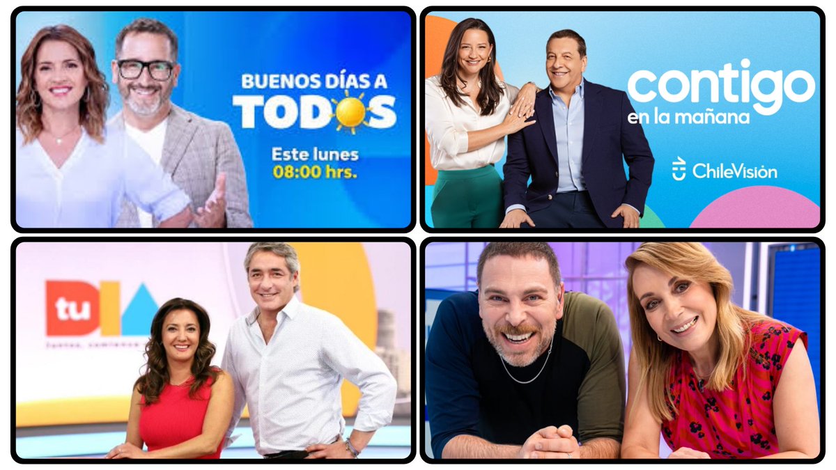 Informa_Primero's tweet image. #Rating promedió mensual de #Noviembre de los matinales.📈📺

#MuchoGustoMG  386.000 🏆
#ContigoCHV  360.000
#TuDia13  286.000
#BuenosDiasTVN + #ElMedioDiaTVN 165.000