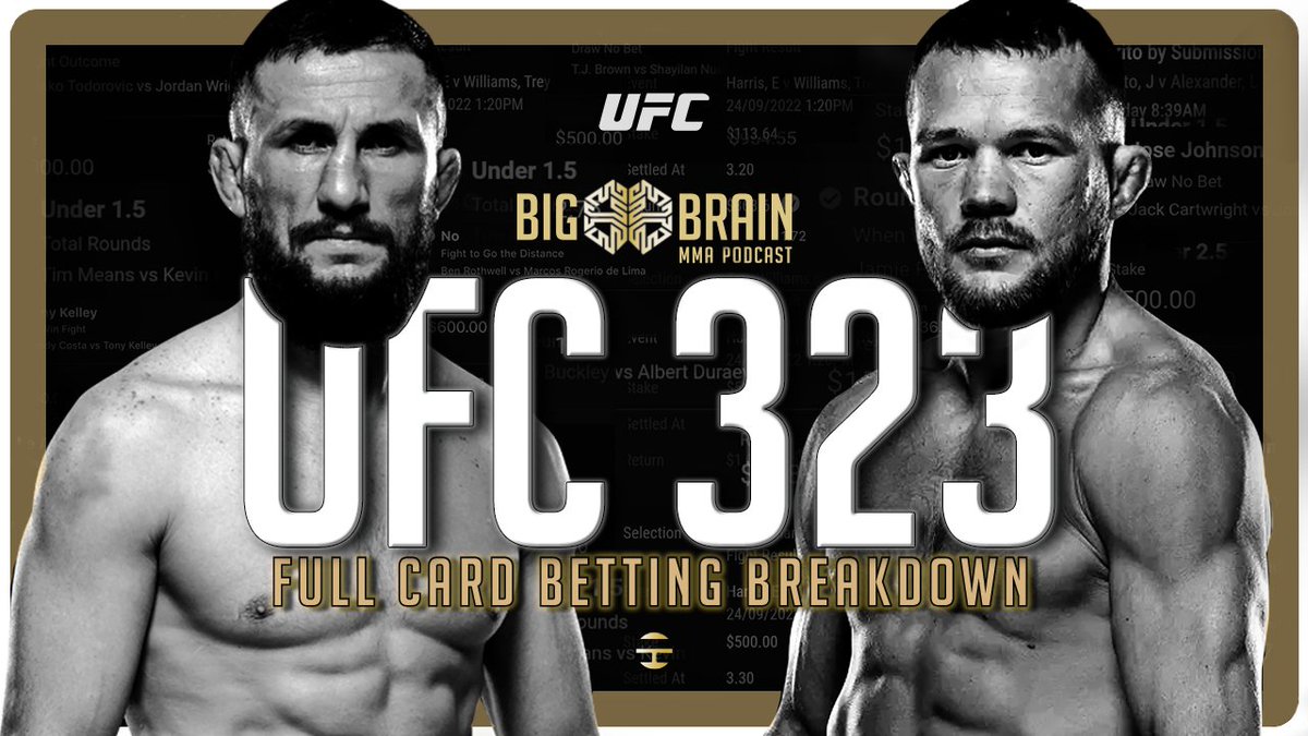 LIVE now for the last PPV of the year with my sharp friend <a href="/123456mmaguy/">The Dog Father</a>  #UFC323 

youtube.com/watch?v=pIxsc8…