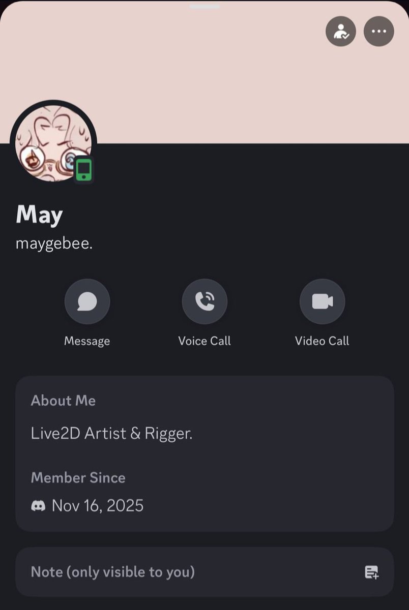 maygebee's tweet image. PSA warning!

There is a scmmer impersonating me asking for past projects, this is not me! Please do report and block them 🥺🙏🏻

I only have one personal discord and would never reach out to anyone like this (I have anxiety lmao)

Please do not click any links if given!