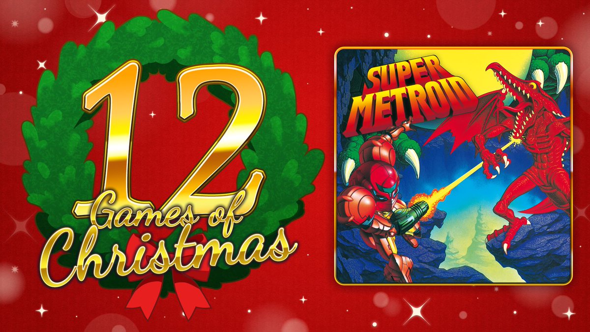 Day 3 of the 12 Games of Christmas! We've switched to Super Metroid on the SNES~!
((Three wishes has been swapped to Monday!))
Another classic game that everyone but me has played! But today we fix that!!

🔗  |   twitch.tv/VanilleVT