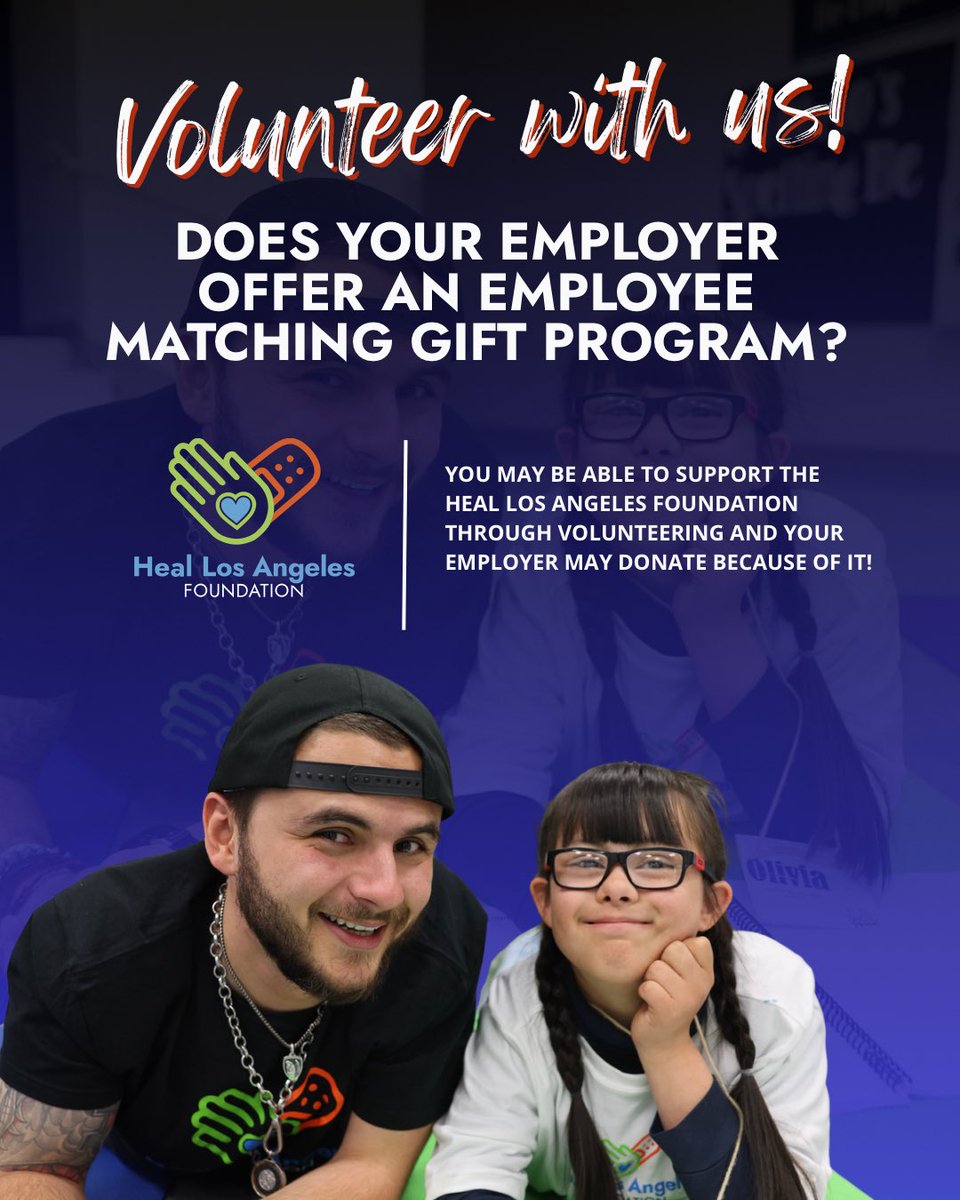 heallafdn's tweet image. Volunteer with us! 

If your workplace has an employee matching gift program, your support can go twice as far and help us expand what we offer to the community 💼🫶

If you’re interested and have questions, please contact John Muto at (JMUTO@HEALLAFDN.COM)