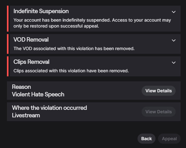 7xPrincee's tweet photo. WTF!!! HOLY SHIT I JUST GOT BANNED?? https://t.co/Hy7d2WQE6Y