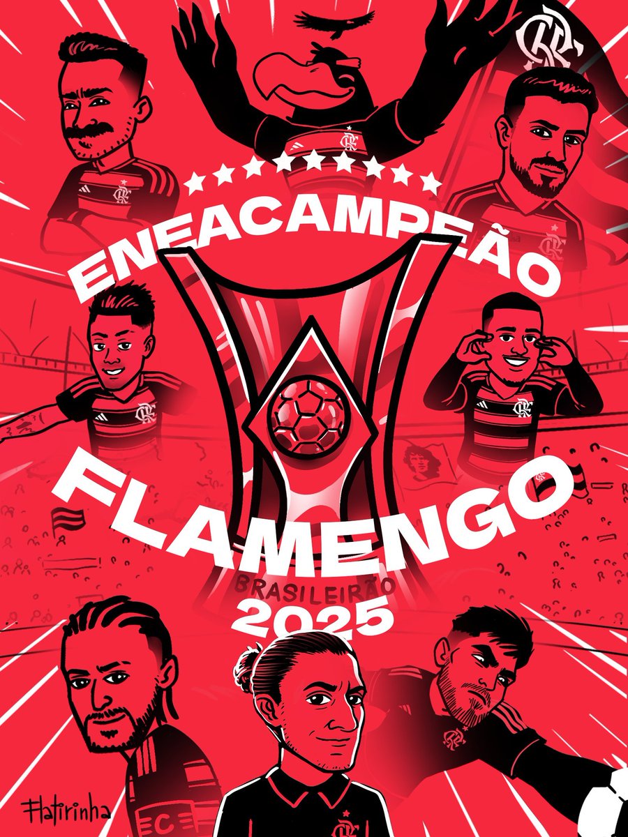Noitedecopa's tweet image. 🤯🔴⚫️ HISTÓRICO: Pela SEGUNDA vez na história o Flamengo conquista a QUÁDRUPLA COROA!

2020:

🏆✅️ Carioca 
🏆✅️ Supercopa 
🏆✅️ Brasileiro
🏆✅️ Recopa

2025:

🏆✅️ Carioca
🏆✅️ Supercopa 
🏆✅️ Libertadores 
🏆✅️ Brasileiro

É o ÚNICO clube na história do futebol…