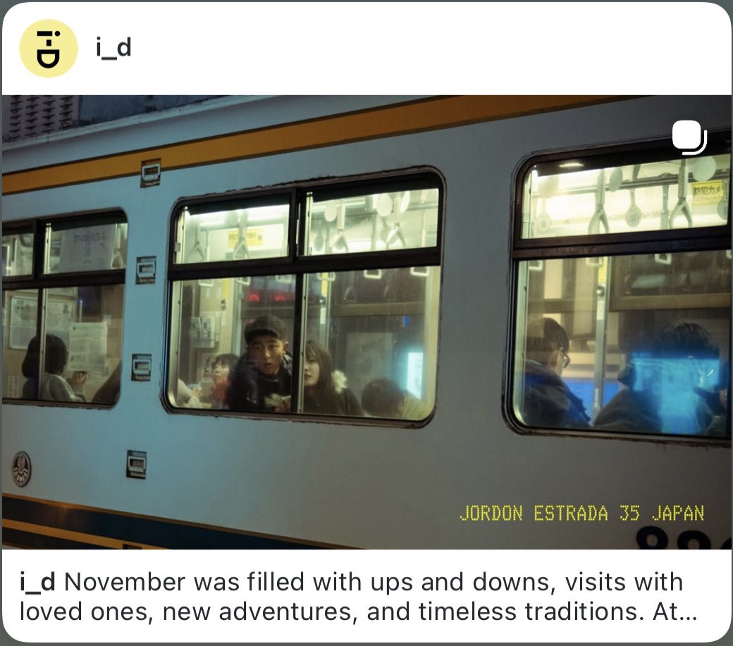 Grateful for my i-D magazine features. 😭