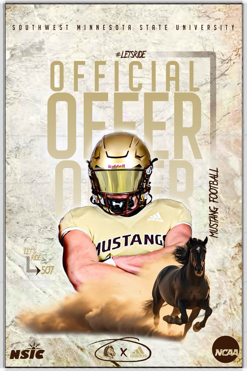 After a great conversation with <a href="/CoachBull16/">Levi Bullerman</a> I am excited to receive an offer from Southwest Minnesota State! <a href="/Coach_Turman/">Matt Turman</a> <a href="/NEBHSFB/">Nebraska HS Football</a>