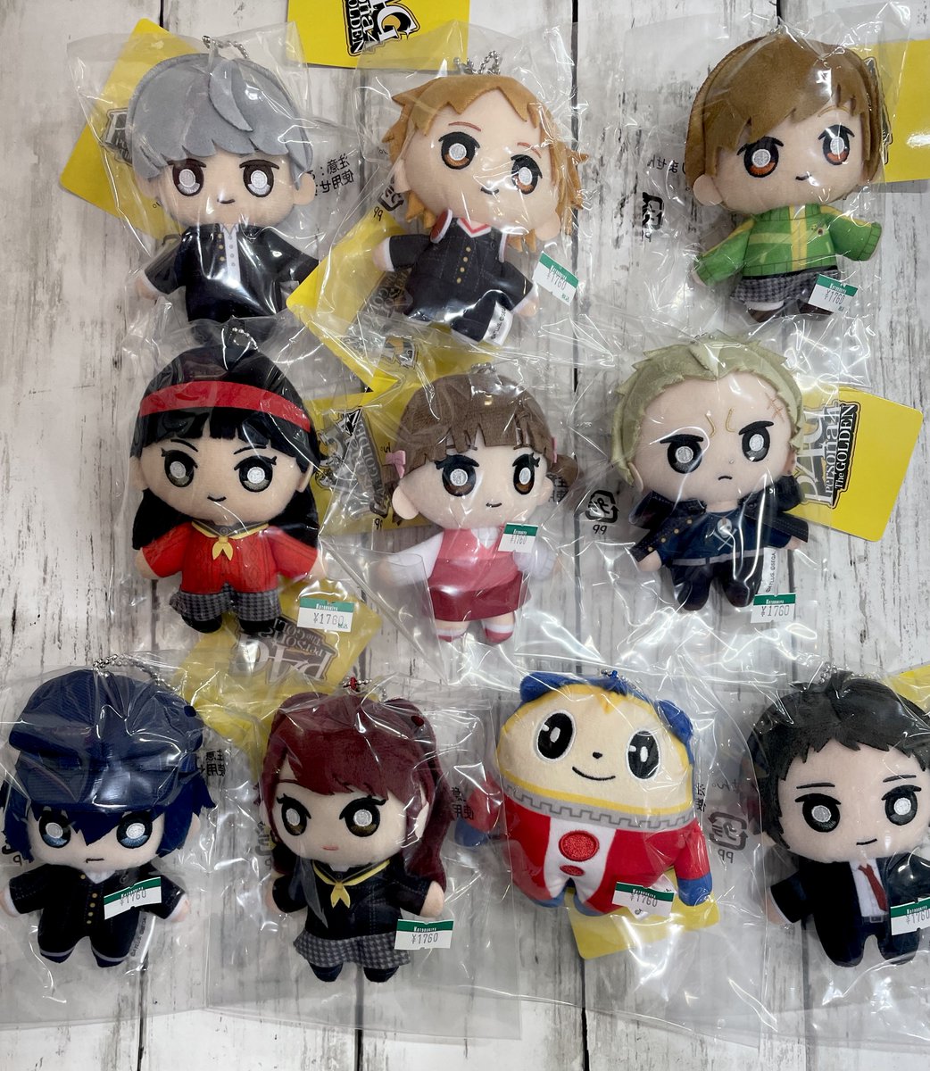 ペルソナ4 白鐘直斗　タイトー　ぬいぐるみ　希少　タグ付き ペルソナ4 白鐘直斗 タイトー ぬいぐるみ 希少 タグ付き 中古】(本体A/箱B)