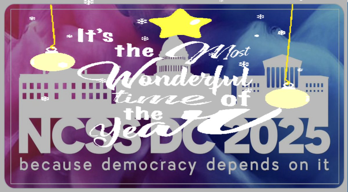 CONFERENCE TIME! Best of luck and safe travels ~ See you in DC! <a href="/NCSSNetwork/">National Council for the Social Studies (NCSS)</a> <a href="/shelinawarren/">Dr. Shelina Warren, NBCT</a> <a href="/socialstudiestx/">SocialStudiesTx</a> <a href="/NCCSS/">NCCSS</a> <a href="/NYSCSS/">NYSCSS</a> <a href="/historyherway/">CherylAnne Amendola 🍎</a> <a href="/NJCSSNetwork/">NJ Social Studies</a> <a href="/MDCSStalk/">MDCSStalk</a> <a href="/dcpublicschools/">DC Public Schools</a> <a href="/CT_Council/">CCSS</a> <a href="/CAsocialstudies/">California Council for the Social Studies</a> <a href="/IndianaICSS/">ICSS</a> <a href="/IllinoisCSS/">IllinoisCSS</a>
