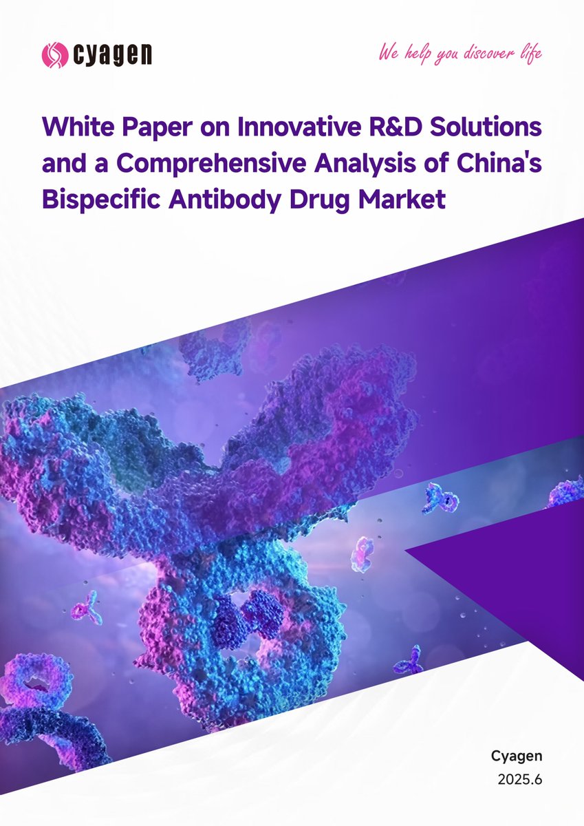 cyagen_Bio's tweet photo. 次世代抗体医薬 BsAb が市場とR&amp;Dを大きく変革しています。作用メカニズム、最新トレンド、主要技術を1冊に集約したCyagen白書を無料公開中。

📘 今すぐダウンロード ：https://t.co/nzvIsA6vpQ

#バイスペシフィック抗体 #BsAb #抗体医薬   #サイヤジェン #Cyagen  #抗体開発 https://t.co/kDectazjGb
