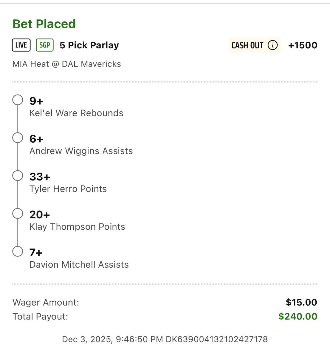 Live lay for .15u #bmb🔥💨