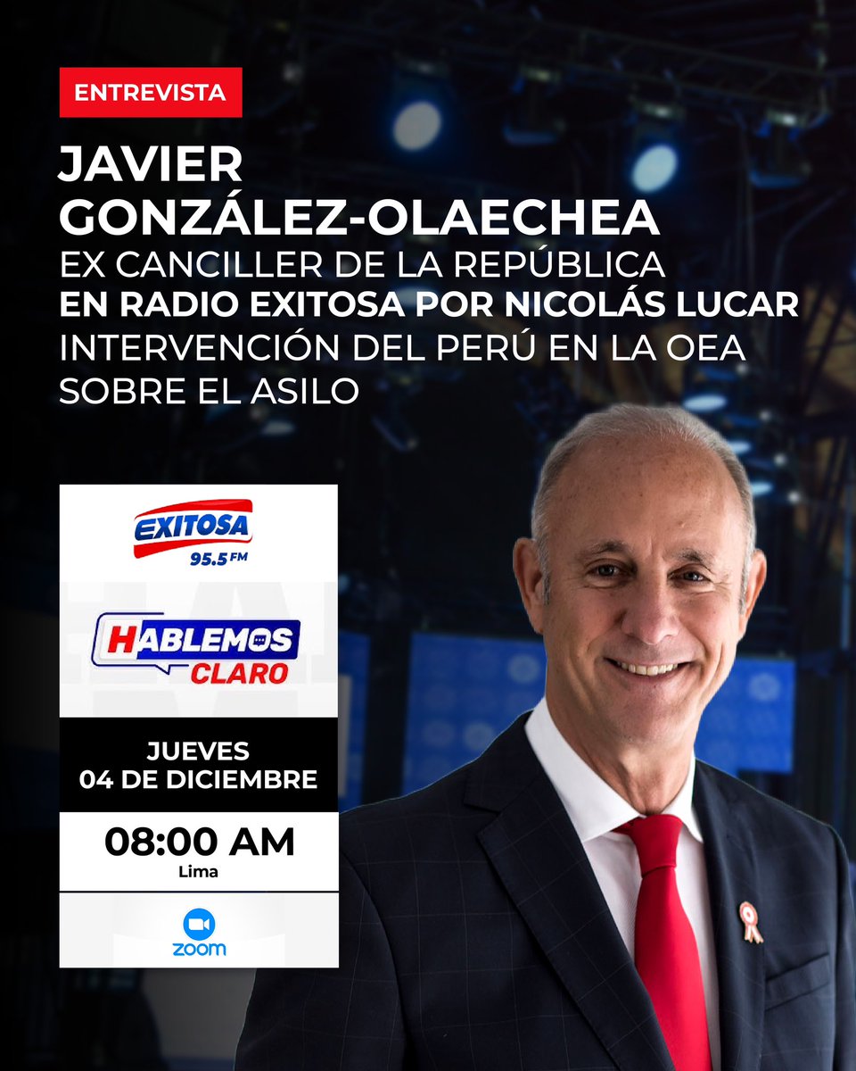 J_GonzalezOFr's tweet image. #Entrevista #OEA #Asilo