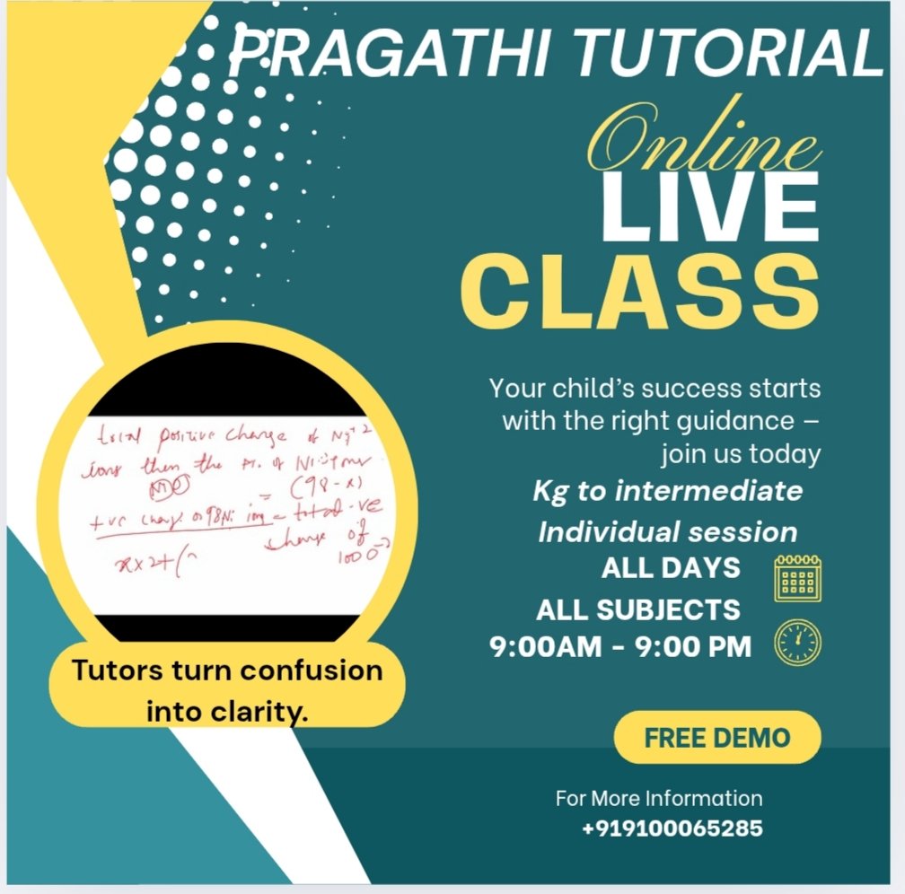 Pragathitut's tweet image. #Pragathi #Tutorial #online #live #Individual #session #Hyderabad #Offline #Chikkadapalli