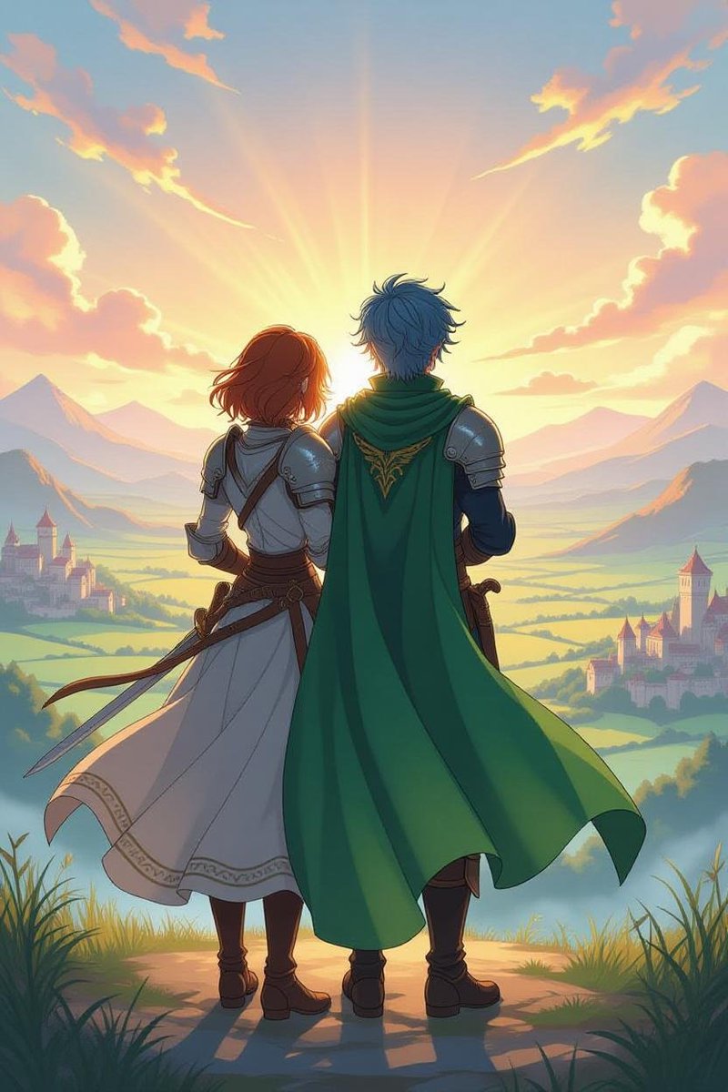 お昼の宣伝📢
カクヨムコン応募作品
『この剣は、貴方のために』
剣術の名門に生まれたルエリアは、敷かれたレールの重圧に脅えていた。そこに現れたのは幼なじみの王太子殿下。家か、愛を取るか。

よろしくお願いします☕️🌿.•* kakuyomu.jp/works/82213984…