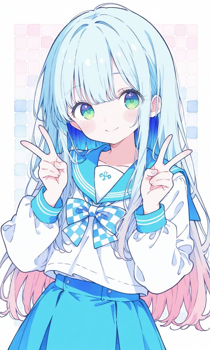 あやのうさうさ組の作成ページです。 🐚⚓🤍 #AIart