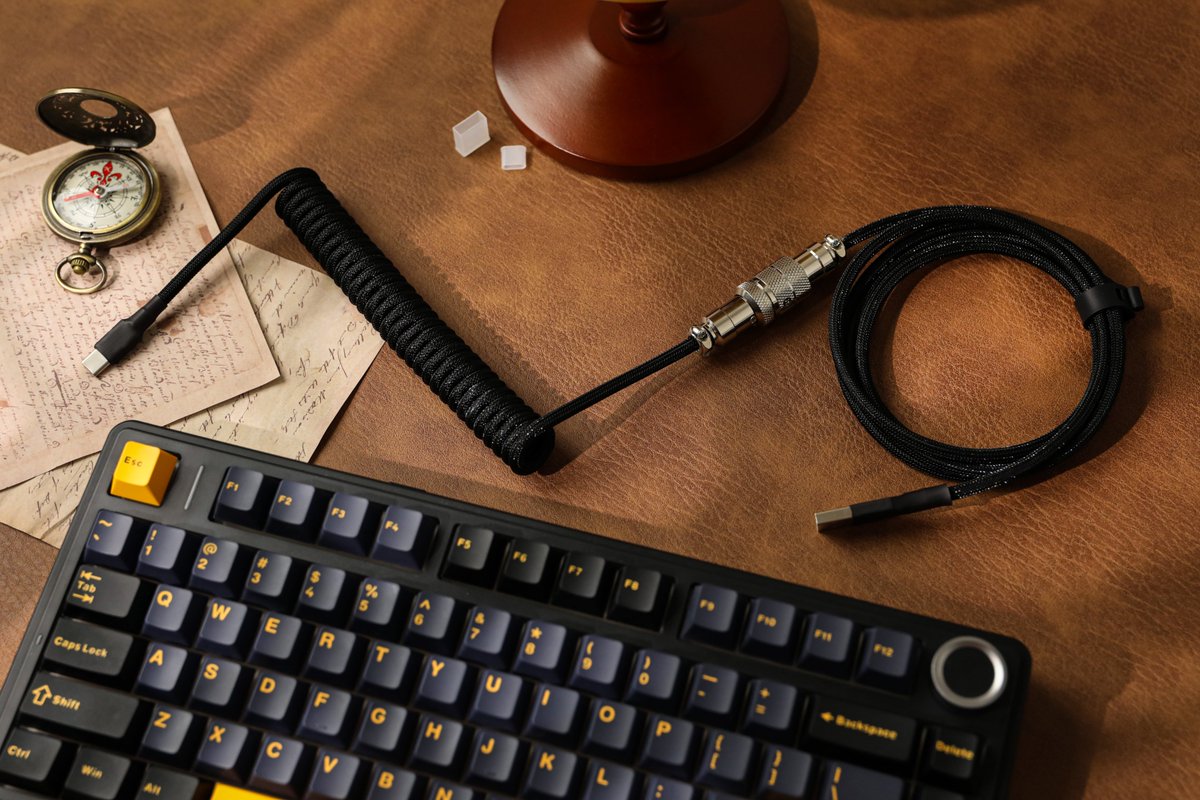 EpomakerK's tweet photo. Your black keyboard’s best companion has arrived
Epomaker Mix Cable - Black

It’s now 20% OFF on Amazon!
Grab yours here 👉
https://t.co/L1DjfSZxNj

#epomaker #mixcable #blacksetup #desksetup #mechanicalkeyboard #keebs #keyboardcable #amazondeals https://t.co/r1t4YJWWTl