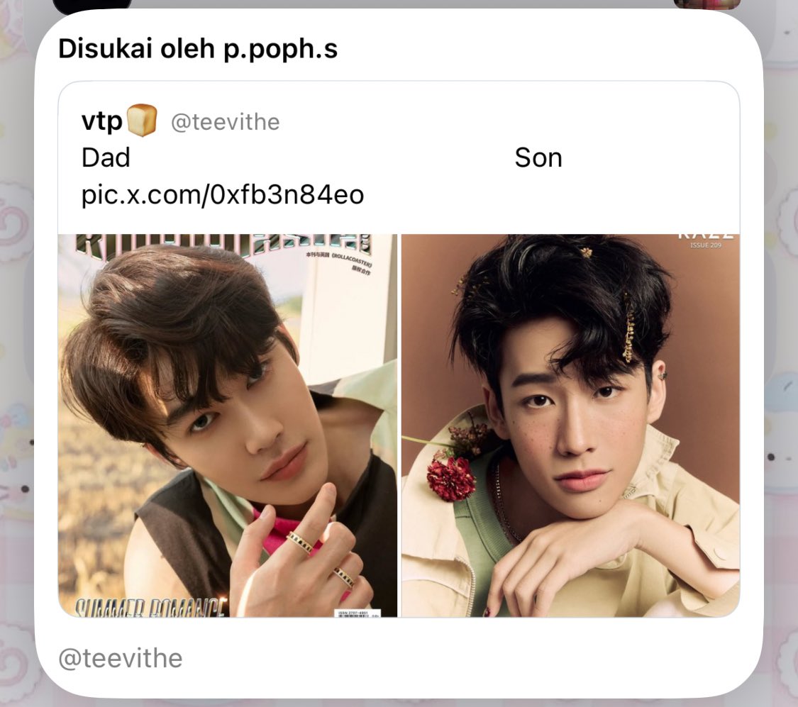 teevithe's tweet image. POPH CEPET KETEMU PAPAH YAAA 😭😭😭