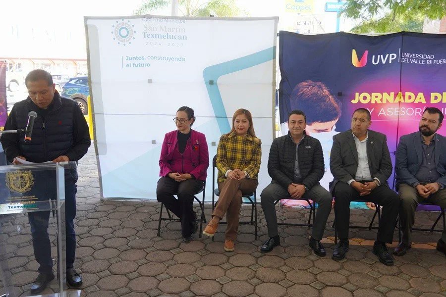 #Municipios Gobierno de Texmelucan y UVP realizaron Jornada de Salud y Asesoría Jurídica

Nota  tinyurl.com/28q4u5dd

<a href="/TexmelucanAyto/">Gobierno Municipal San Martín Texmelucan</a>  <a href="/JuanMa_AlonsoR/">Juan Manuel Alonso</a>