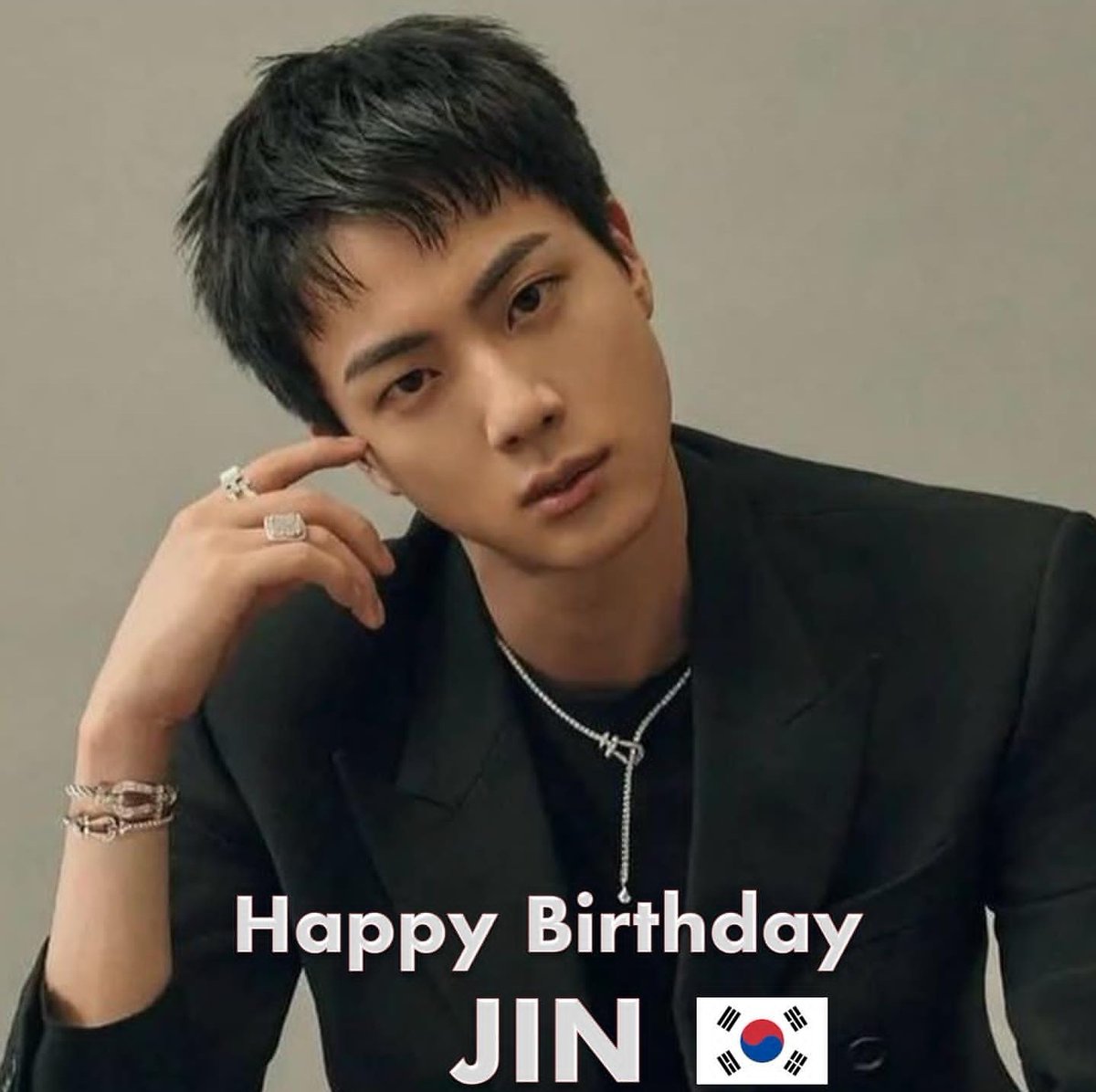 WorldOnAWire's tweet photo. #RockStarJinDay https://t.co/G6HVRMkRvT