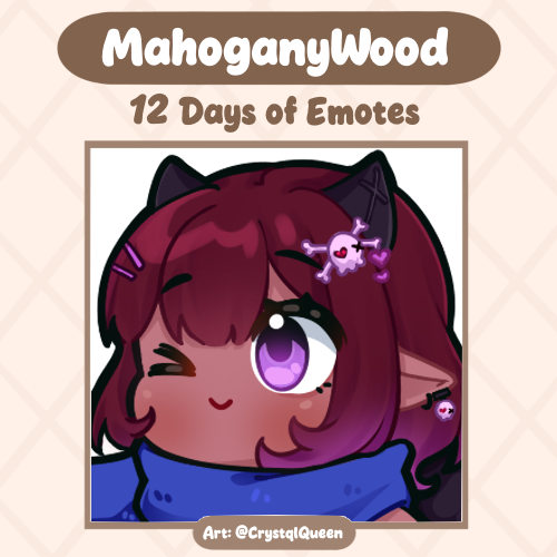 ❤️💚❤️12 Days of Emotes: Day 3!❤️💚❤️

Emote for <a href="/Mahogany_Wood_/">MahoganyWood</a>  !

~Two more spots still open if anyone wants to join~
#YCH #emotes