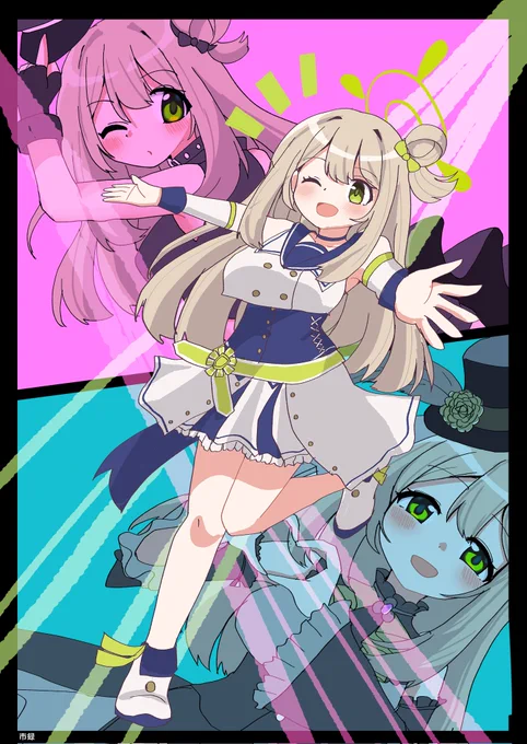 アイドルイベント復刻なので合同誌に寄稿したアイドルノノミさん置いておきますね #ブルアカ