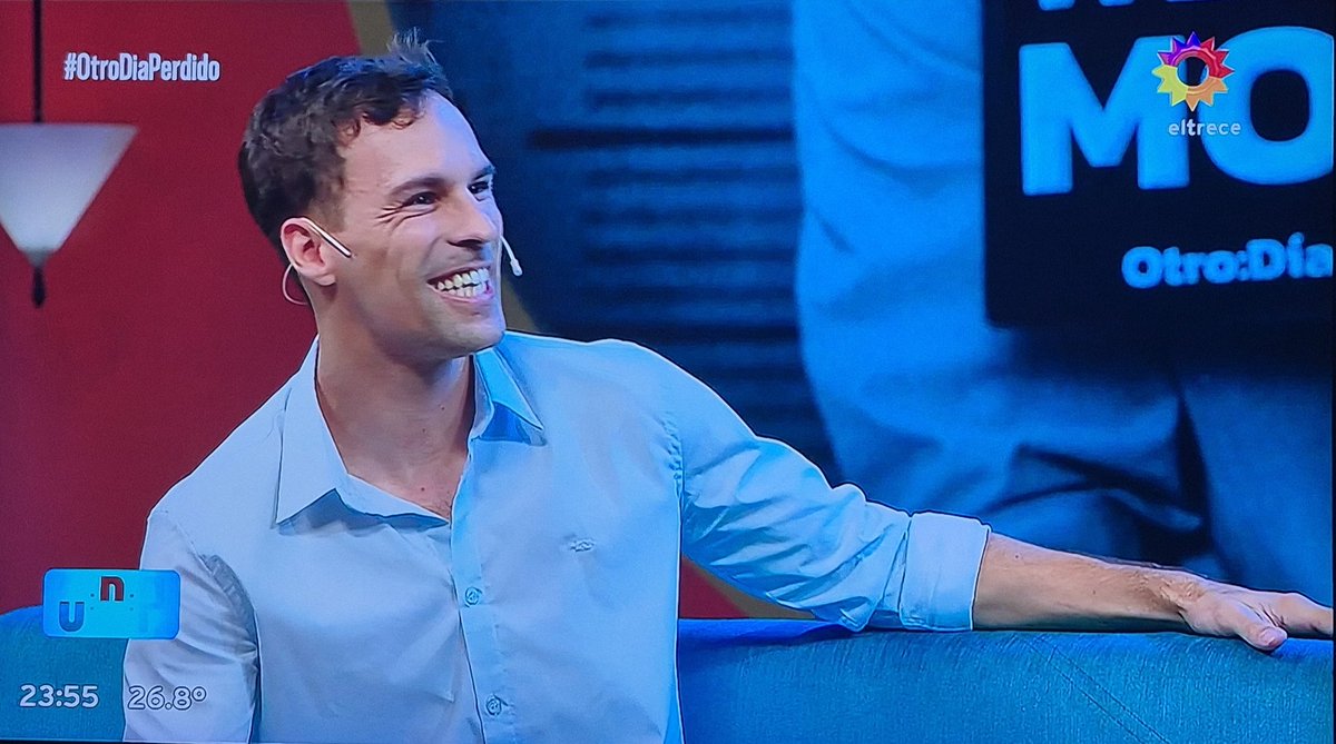 No sé si estarán viendo, pero que buena entrevista, que pibe tan inspirador. 
#OtroDíaPerdido