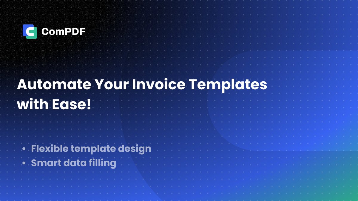 compdfkit's tweet image. Quickly insert customer info, images, or tables with ComPDF and generate professional, brand-aligned invoices.

✅ Flexible template design
✅ Smart data filling

Start your smart invoice workflow now:
bit.ly/4pL58Ho

#PDFSecrets #Automation #HTML #DevTips