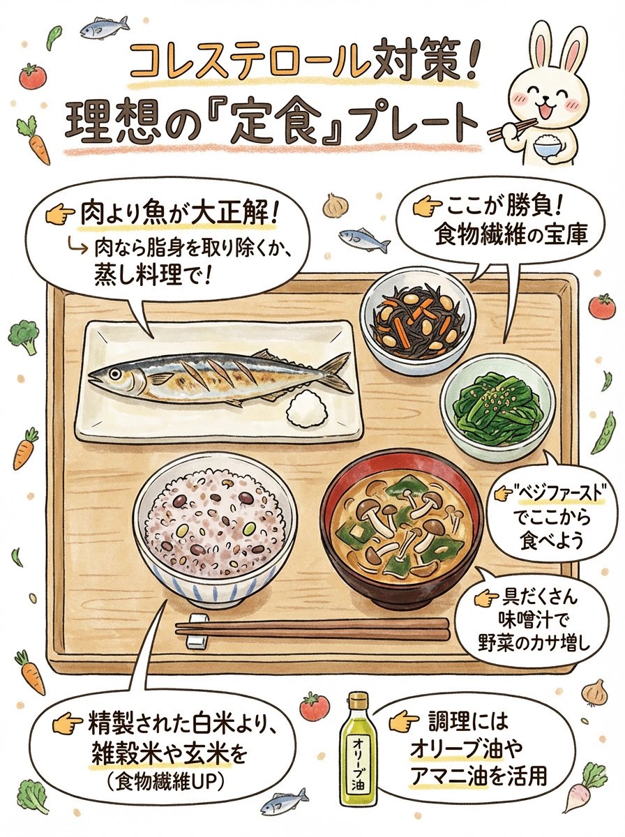 1000noseri's tweet image. お昼ですね！
コレステロール対策したい人はこれ！
ランチやディナーの参考にどうぞ♡

ゆるうさが全力でおすすめする理想の和定食
・青魚（さんまや鯖おすすめ）
・ひじき煮
・ほうれん草のおひたし
・きのこたっぷり味噌汁
・雑穀米

うちも今日のお夕飯はこれにします！