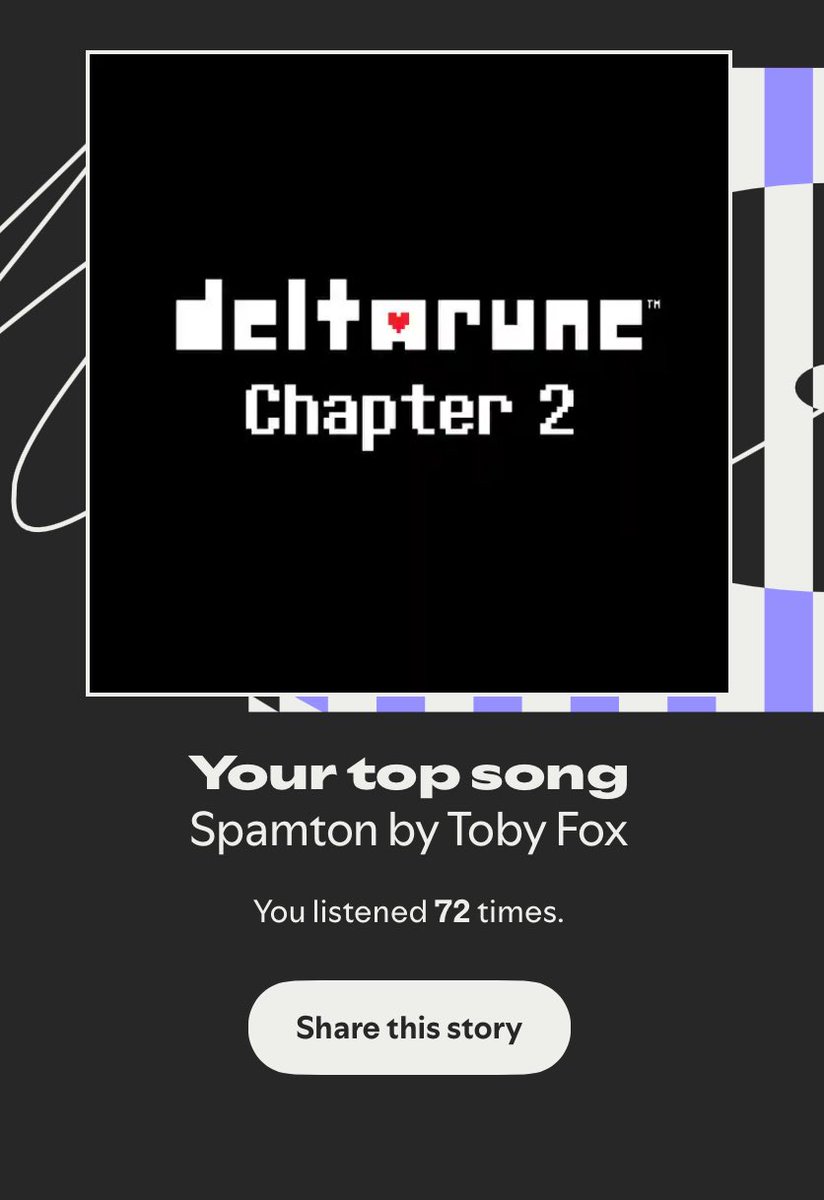 AffectedPrince's tweet image. This is too funny to me. Like wdym i listened to Spamton 72 times