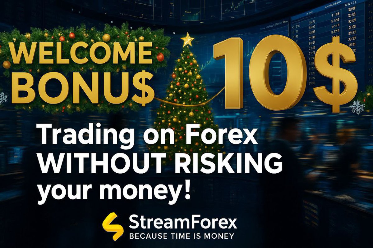 StreamForex_NG's tweet photo. 🎉 NO DEPOSIT BONUS FOR CHRISTMAS 10$ 🎉

❗️ 1. Only citizens of 🇿🇦South Africa, 🇰🇪Kenya, 🇳🇬Nigeria, 
🇹🇭Thailand, and 🇻🇳Vietnam can participate in the promotion.

1.1. The promotion is valid until January 10, 2026.

https://t.co/rbUKBjQ1i5 https://t.co/CBBpRyJc88