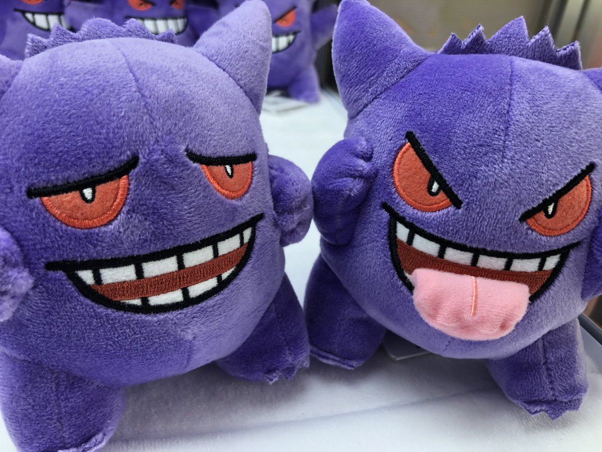 本日入荷】ポケットモンスター いろんなおかおぬいぐるみ～ゲンガー