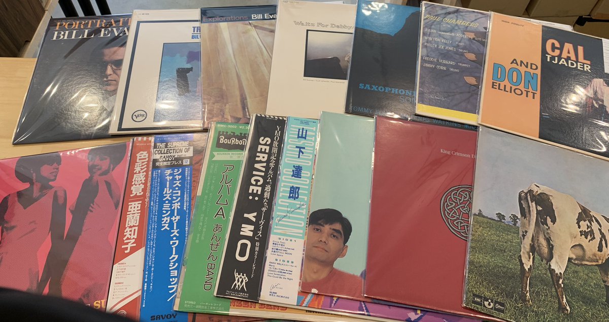 新入荷】 オープンしました。 邦楽、洋楽、ジャズのレコードを追加し