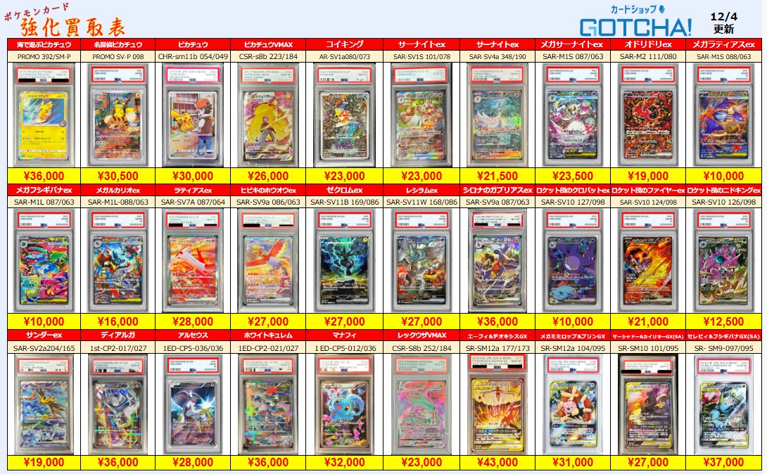 ⚡🔥【PSA強化買取表 ②】🔥⚡ 【PSA10】海で遊ぶピカチュウ 【PSA10