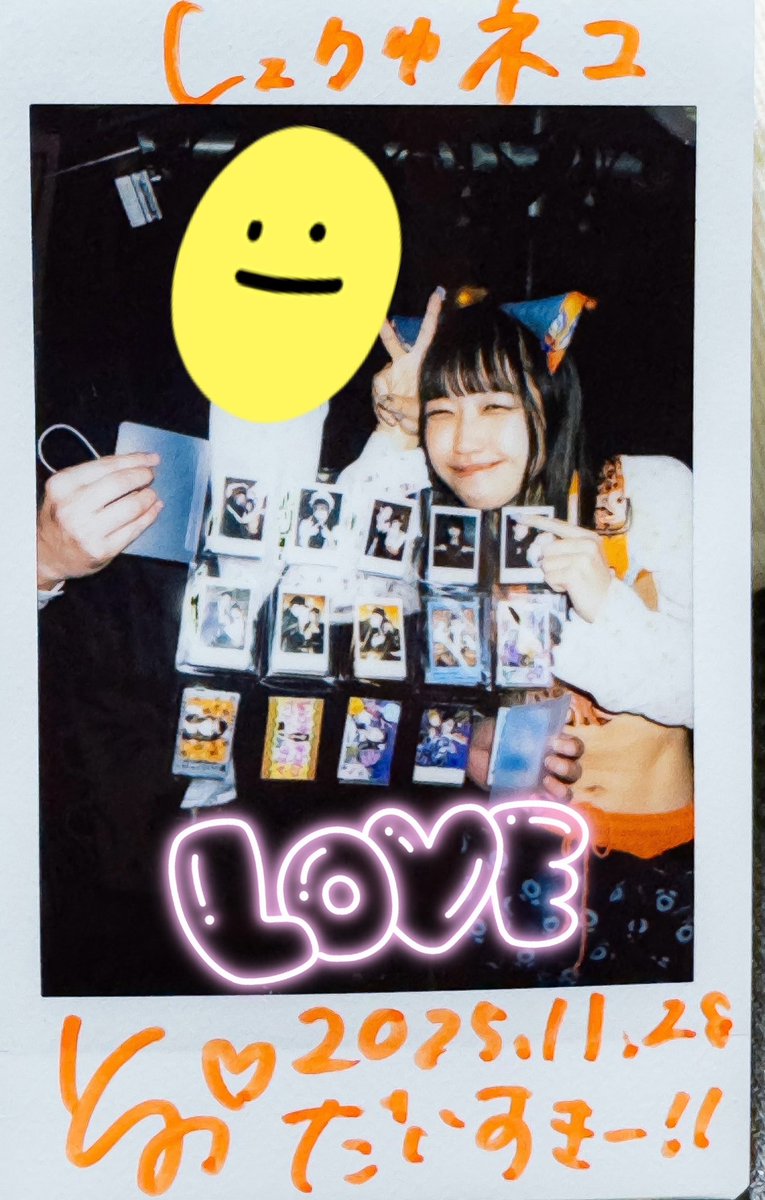 チェキレポ③ （さとりモンスター@下北沢CLUB251） 喜んでもらえて